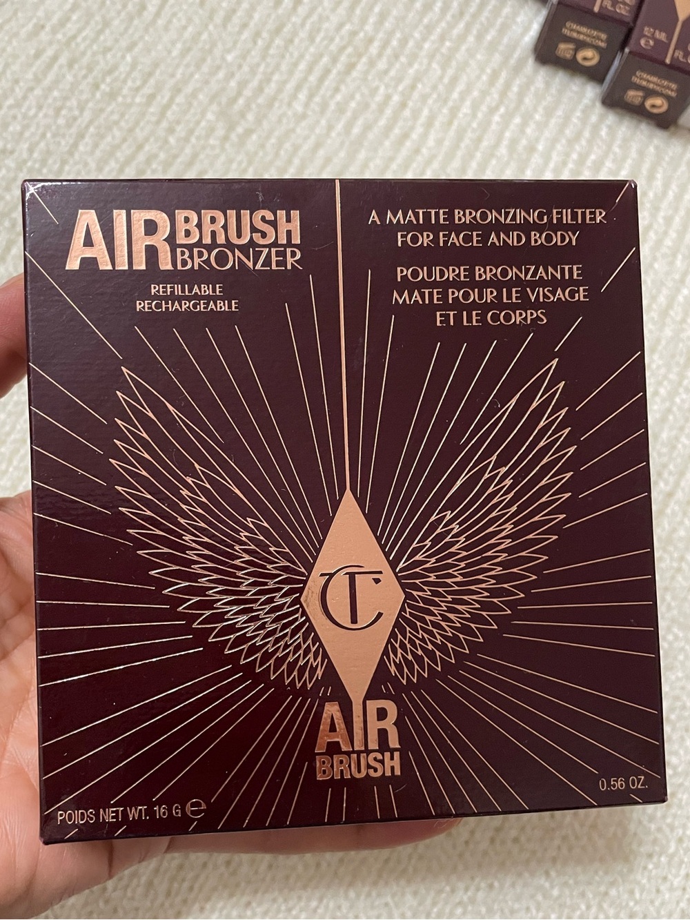 Charlotte Tilbury Airbrush Bronzer Compact - 1 fair